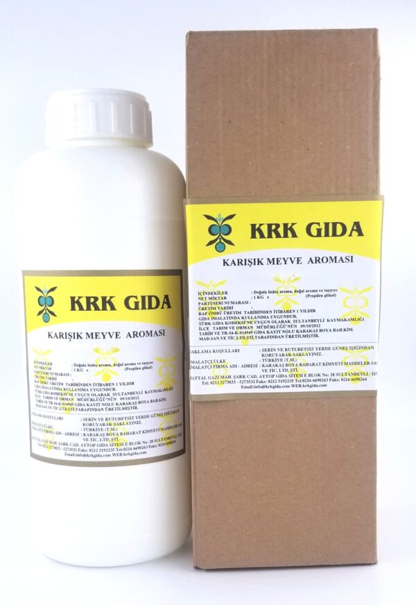 KRK GIDA KARIŞIK MEYVE AROMASI