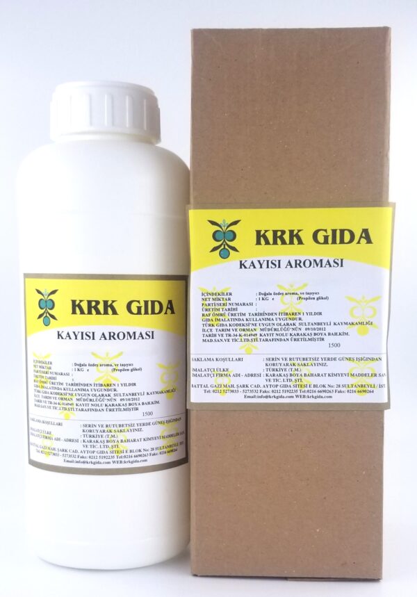 KRK GIDA KAYISI AROMASI