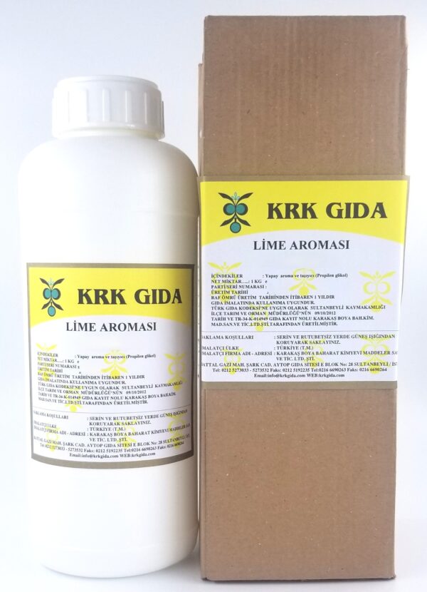 KRK GIDA LİME AROMASI (MİSKET LİMONU)