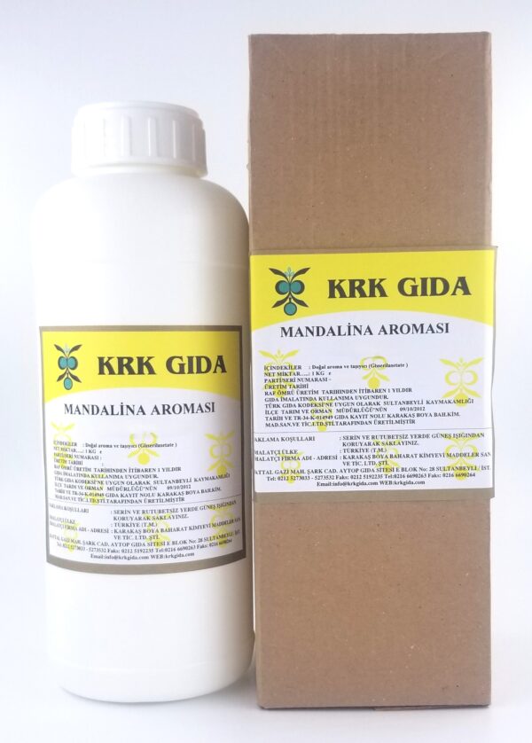 KRK GIDA MANDALİNA AROMASI