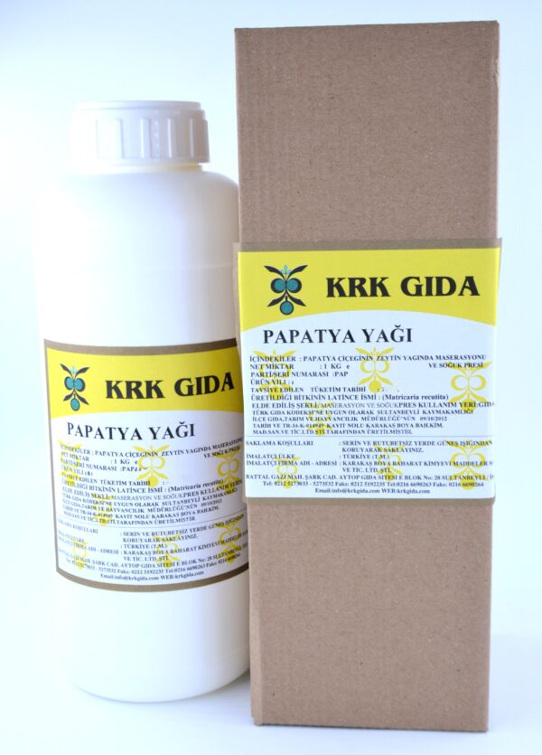 KRK GIDA PAPATYA YAĞI