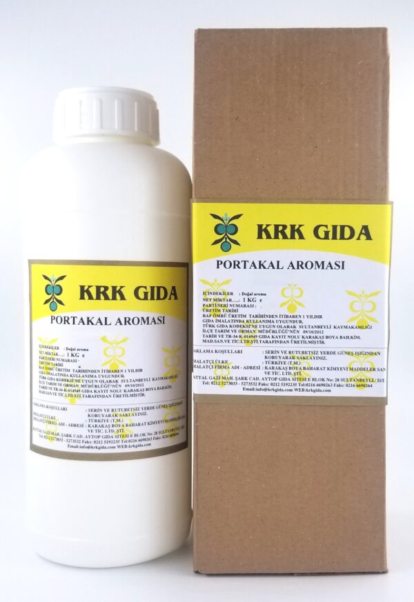 KRK GIDA PORTAKAL AROMASI