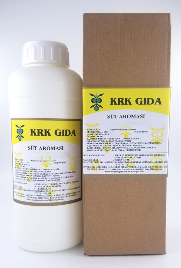 KRK GIDA SÜT AROMASI