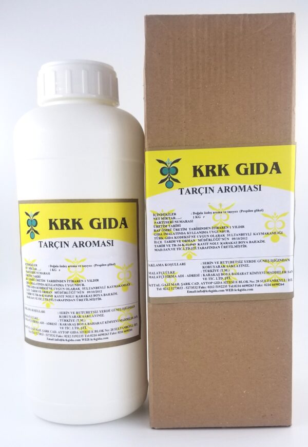 KRK GIDA TARÇIN AROMASI