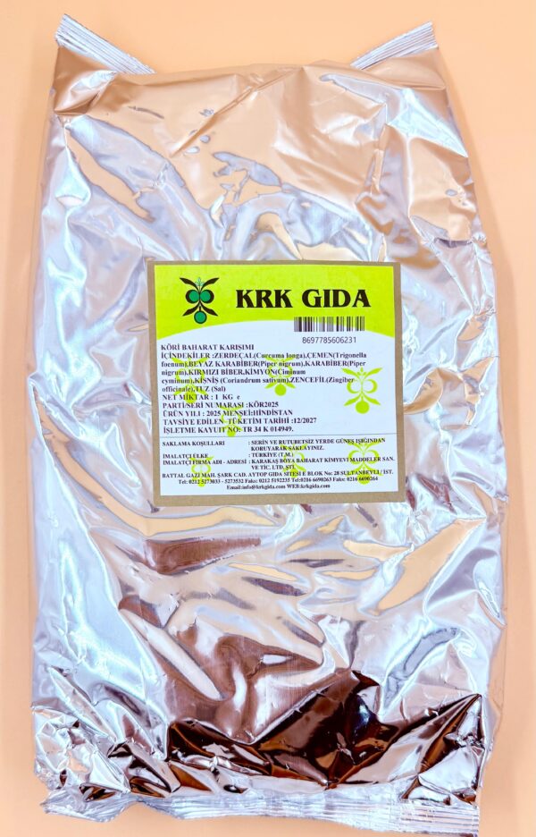 KRK GIDA KÖRİ BAHARAT KARIŞIMI