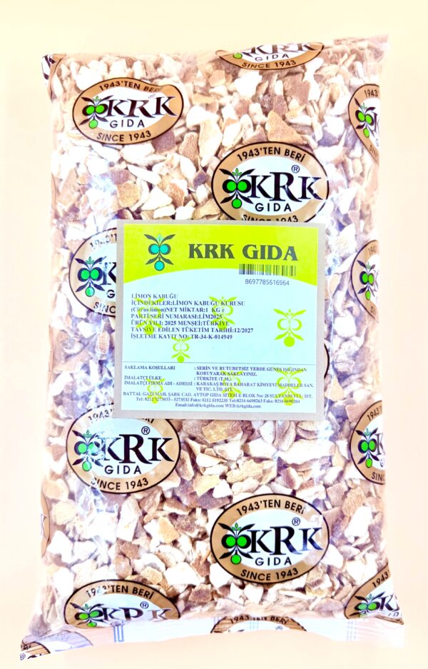 KRK GIDA LİMON KABUĞU KURUSU