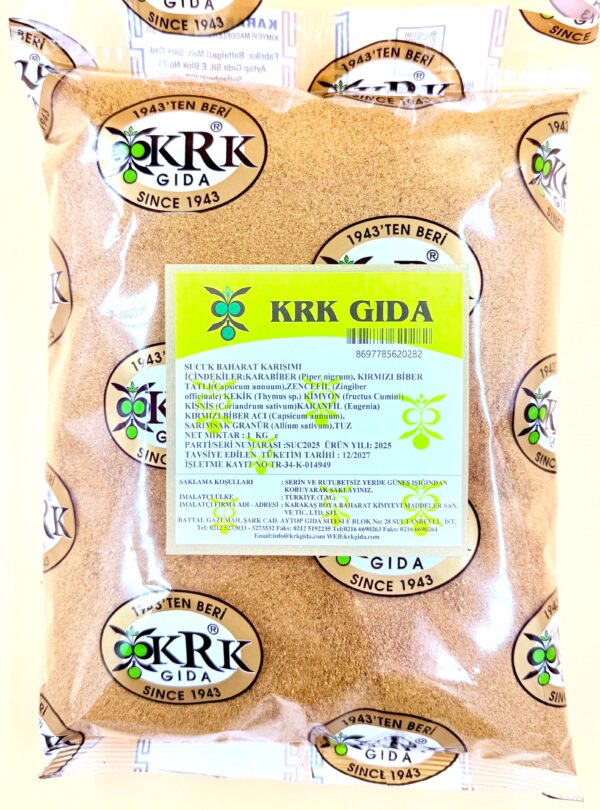 KRK GIDA SUCUK BAHARAT KARIŞIMI