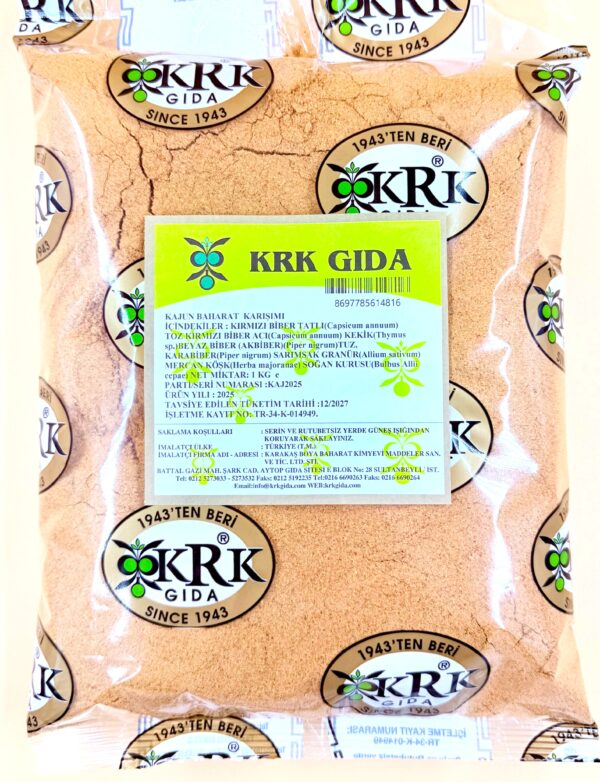 KRK GIDA KAJUN BAHARAT KARIŞIMI AZ ACILI