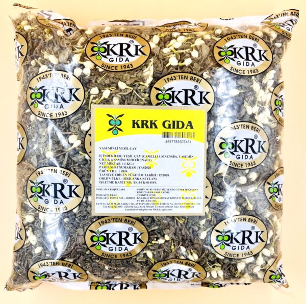 KRK GIDA YASEMİNLİ YEŞİL ÇAY
