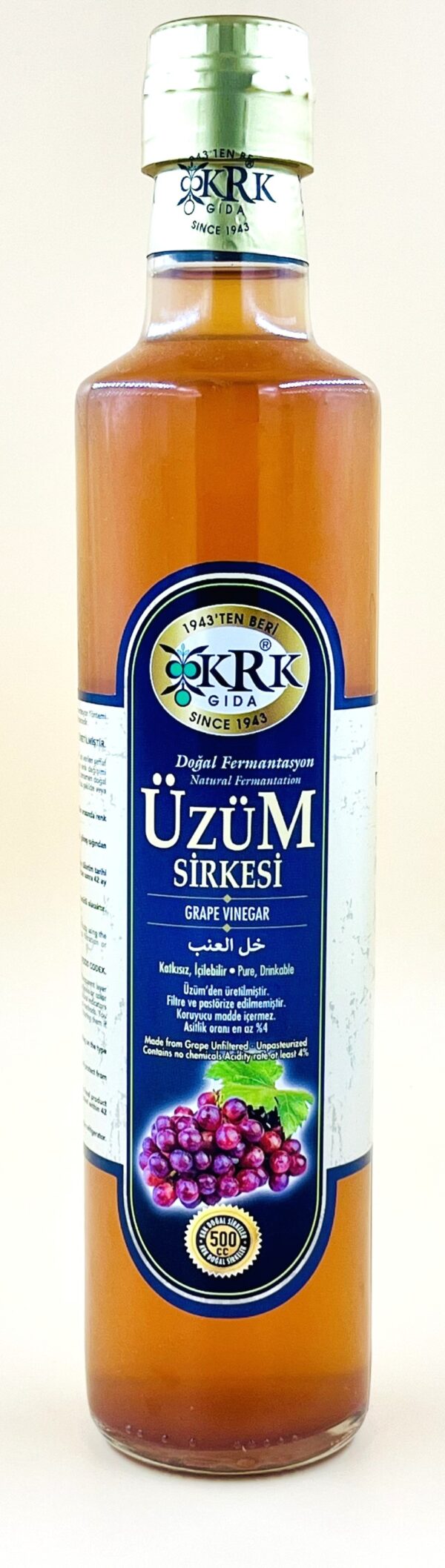 KRK GIDA ÜZÜM SİRKESİ (GRAPE VINEGAR)
