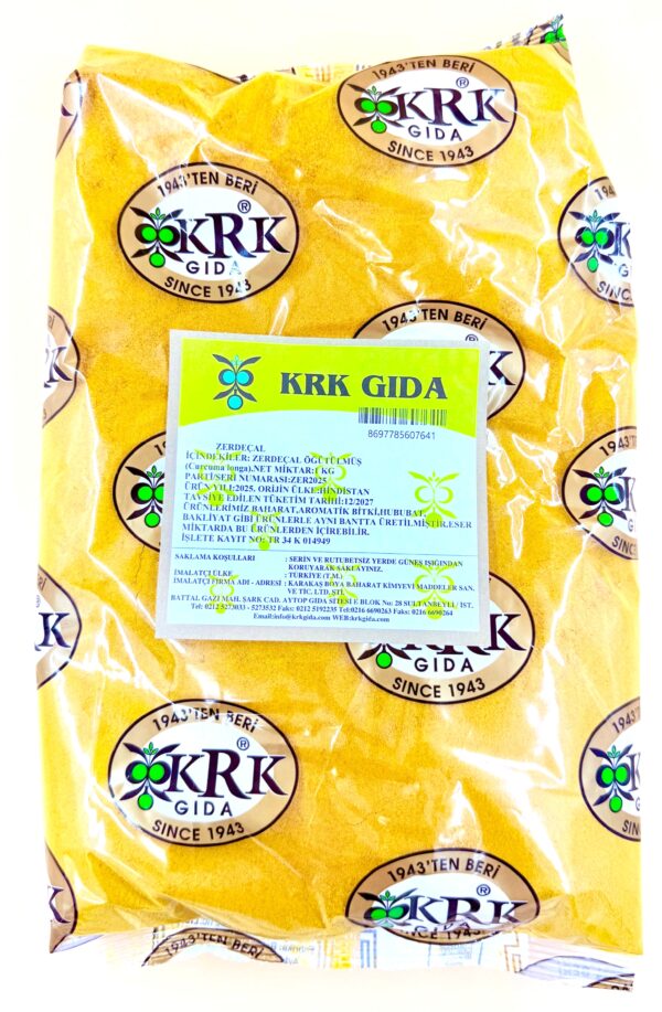KRK GIDA ZERDEÇAL ÖĞÜTÜLMÜŞ