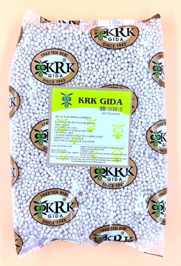 KRK GIDA BEYAZ KARABİBER (AKBİBER)