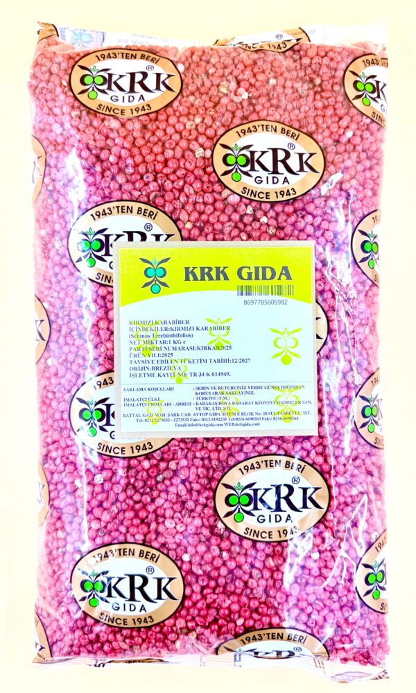 KRK GIDA KIRMIZI KARABİBER TANE