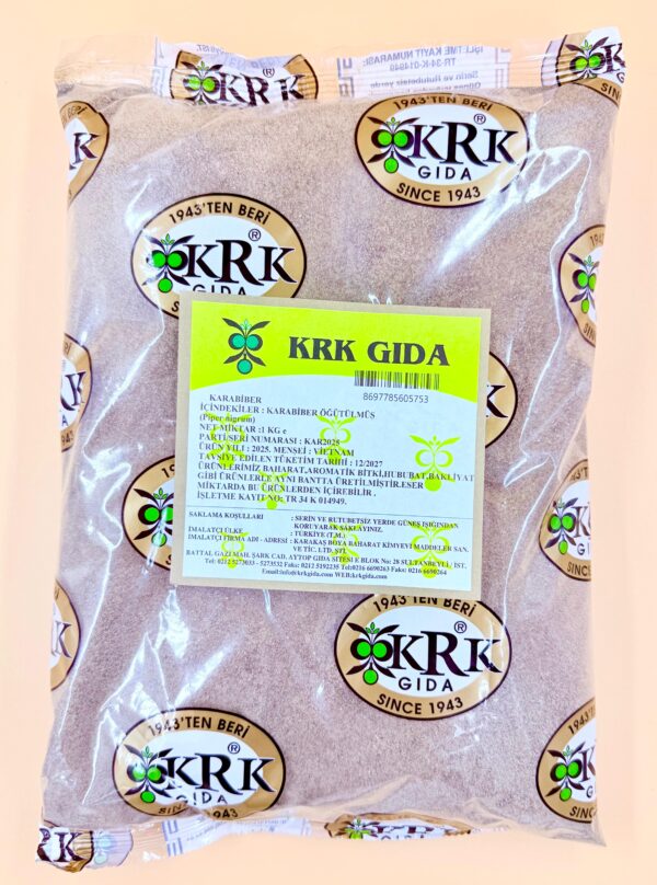 KRK GIDA KARABİBER TOZ