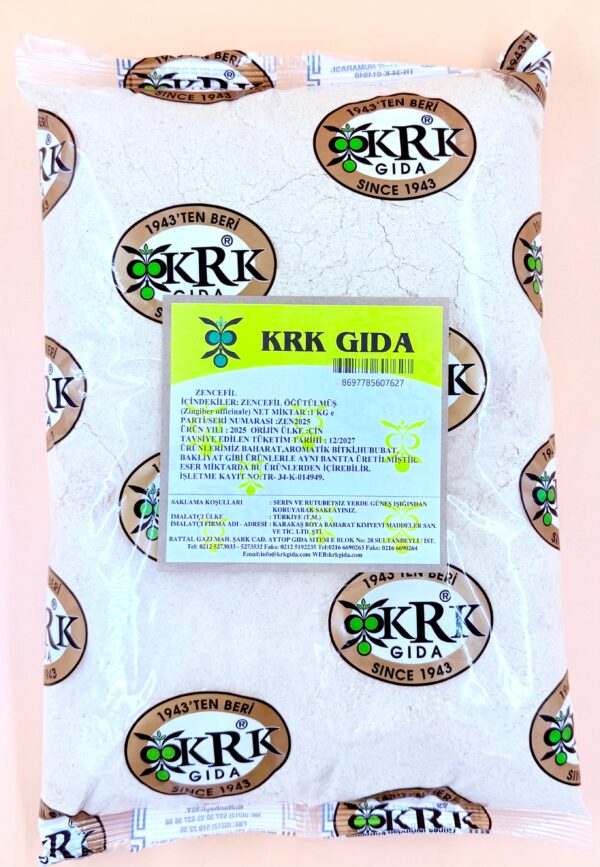 KRK GIDA ZENCEFİL TOZ