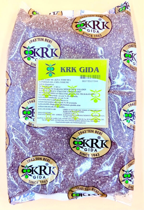 KRK GIDA CHİA TOHUMU (KİYA TOHUMU)