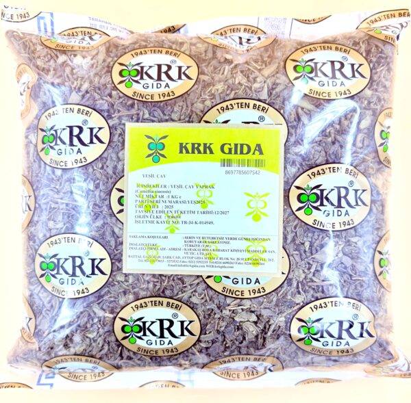 KRK GIDA YEŞİL ÇAY TOMURCUK
