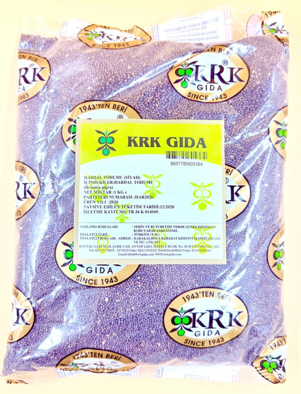 KRK GIDA HARDAL TOHUMU SİYAH