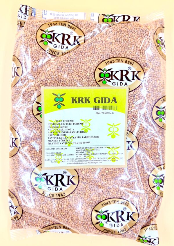 KRK GIDA TURP TOHUMU