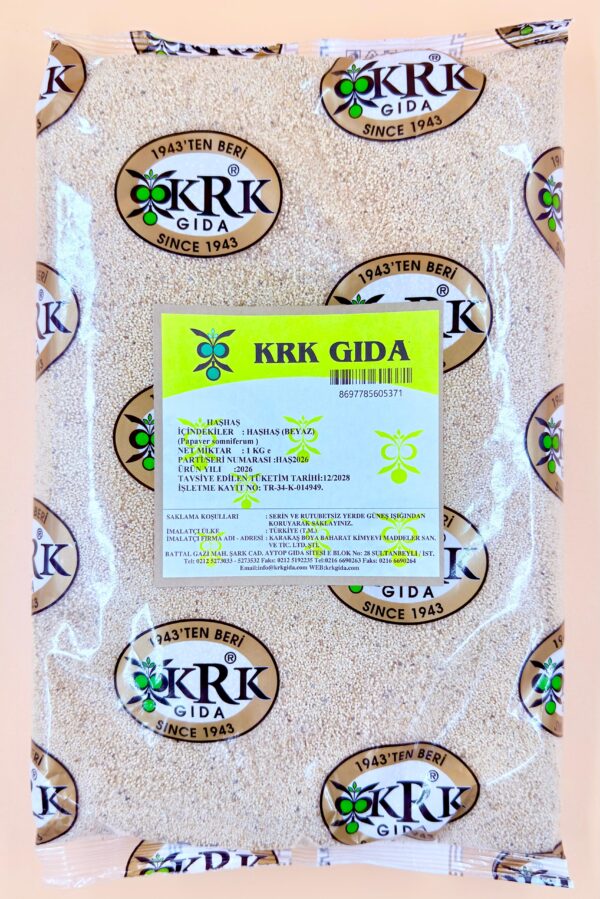 KRK GIDA HAŞHAŞ BEYAZ