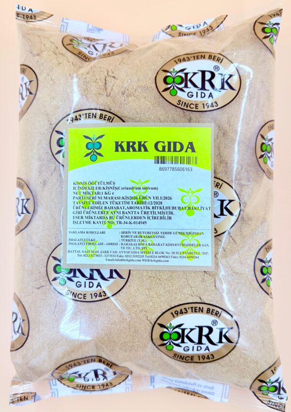 KRK GIDA KİŞNİŞ ÖĞÜTÜLMÜŞ