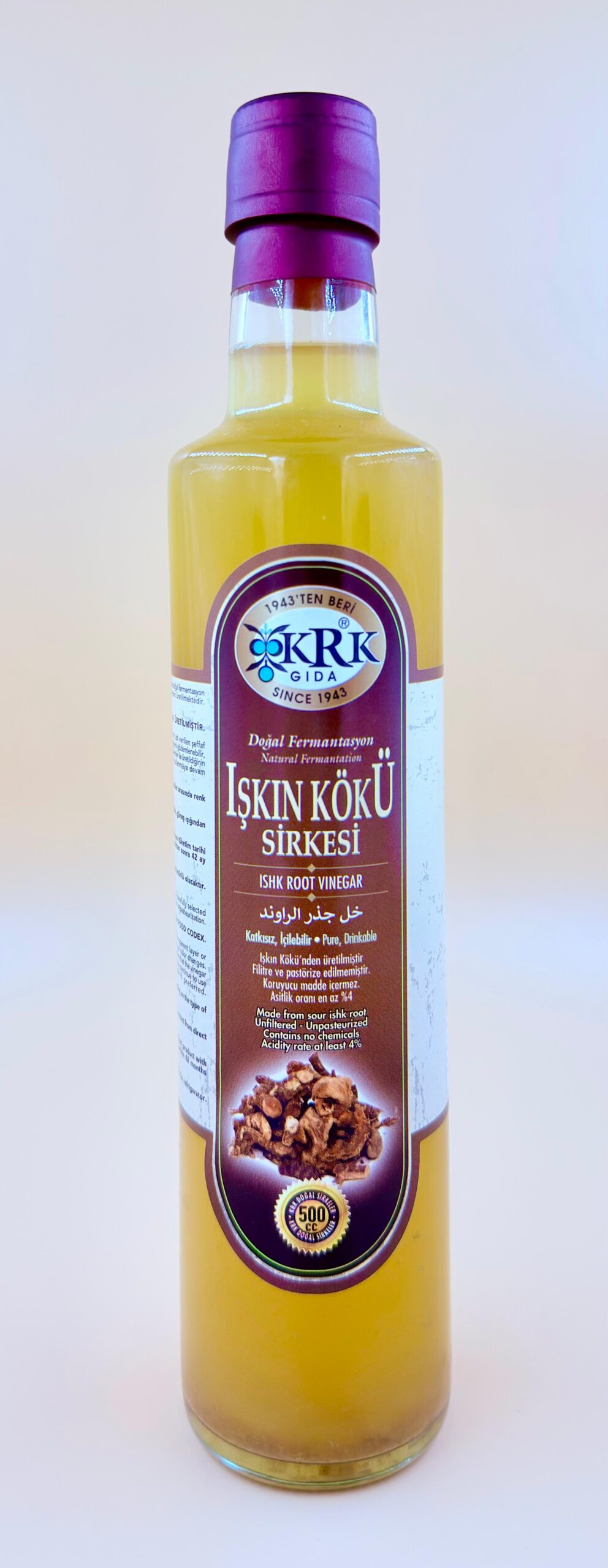 WhatsApp Image 2026-02-23 at 11.19.59 KRK GIDA IŞKIN SİRKESİ (ISKH ROOT VINEGAR) - Görsel 1