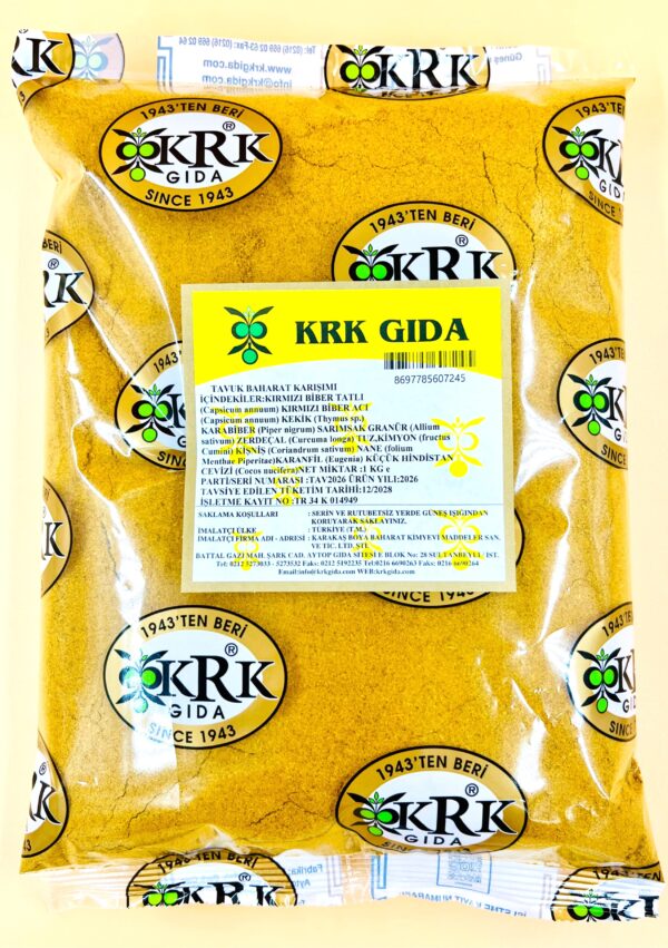 KRK GIDA TAVUK BAHARAT KARIŞIMI