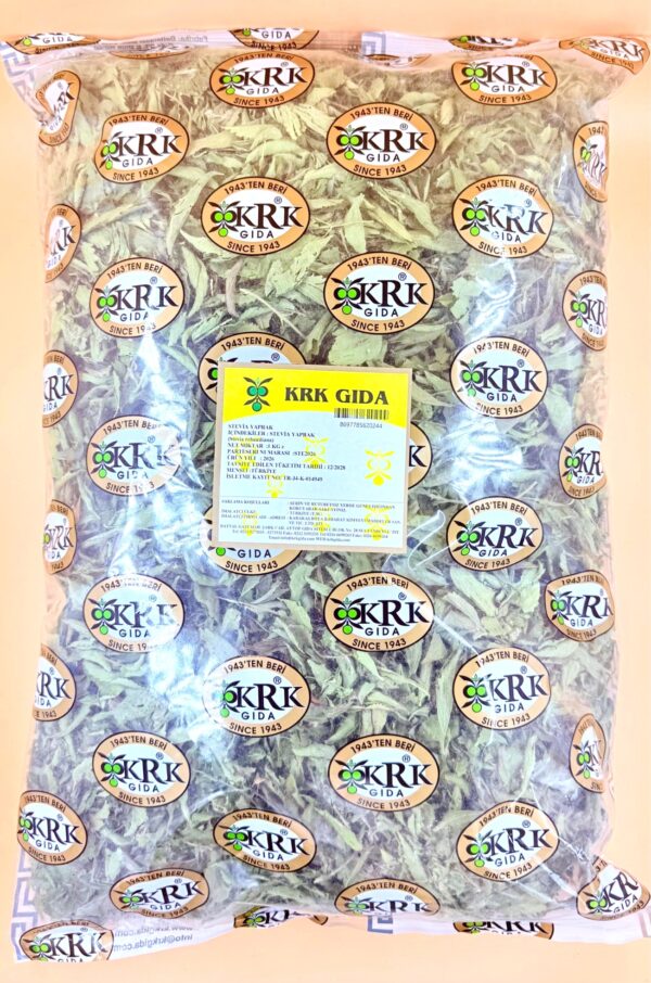 KRK GIDA STEVİA YAPRAK