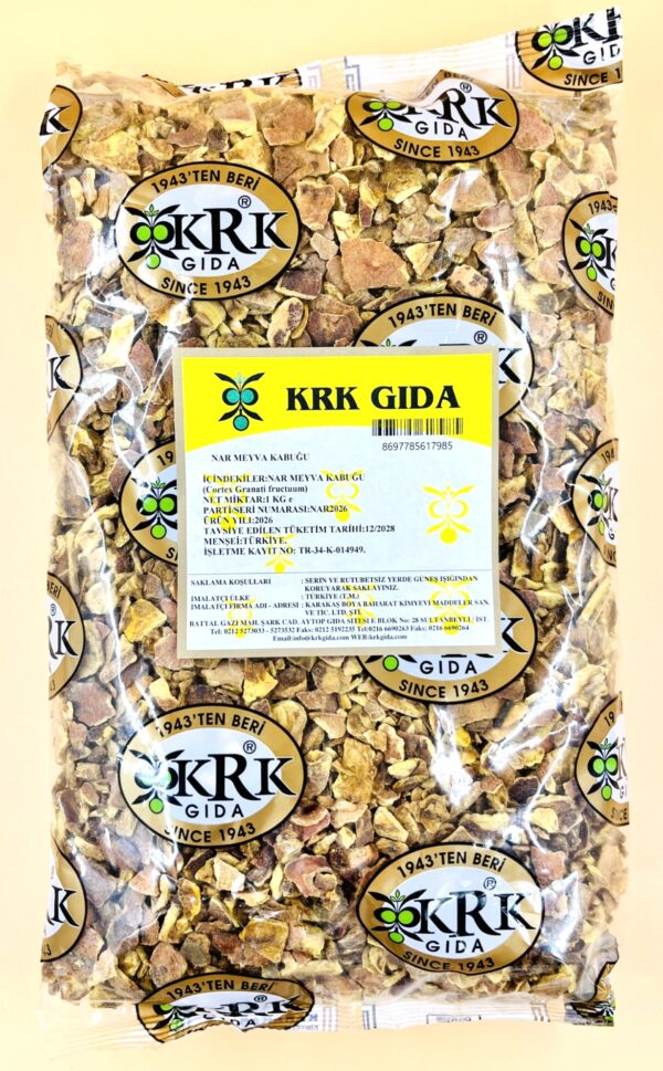 KRK GIDA NAR MEYVE KABUĞU
