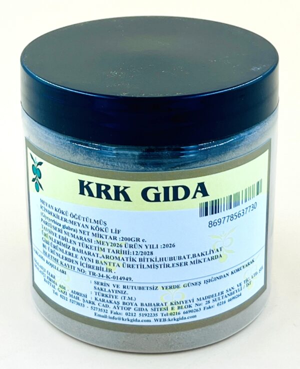 KRK GIDA MEYAN KÖKÜ ÖĞÜTÜLMÜŞ 200GR