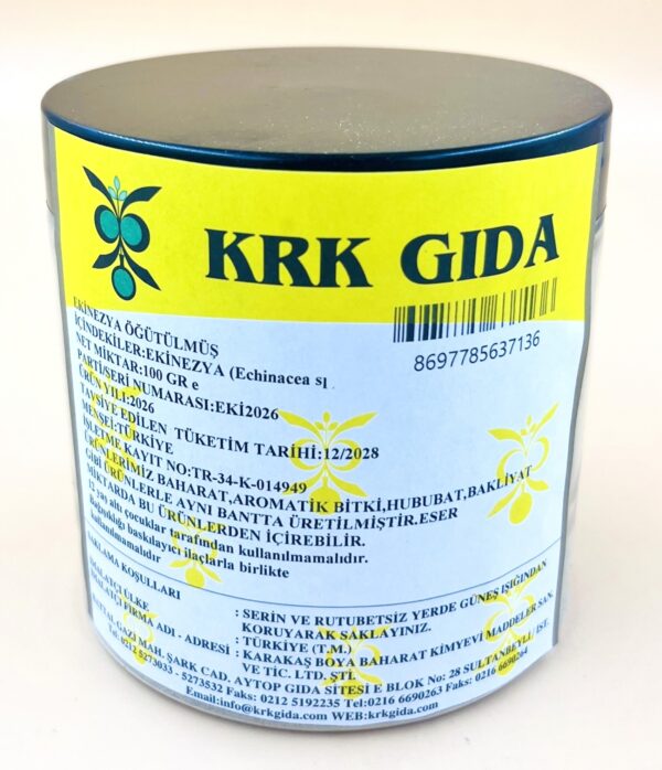 KRK GIDA EKİNEZYA ÖĞÜTÜLMÜŞ 100GR