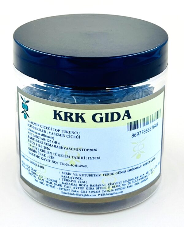 KRK GIDA YASEMİN TOP TURUNCU 125GR