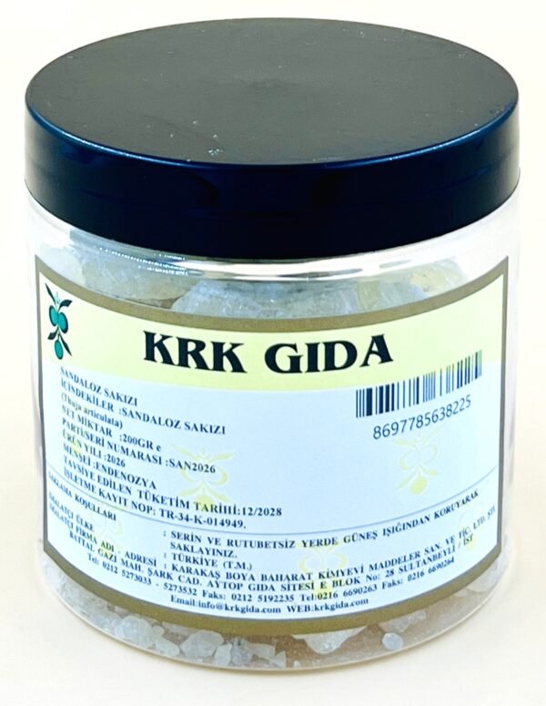 KRK GIDA SANDALOZ SAKIZI 200 GRAM