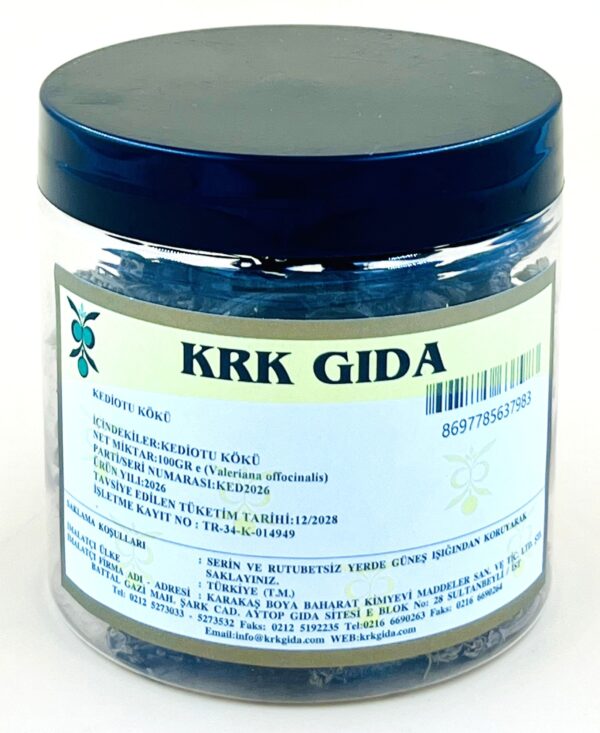 KRK GIDA KEDİOTU KÖKÜ 100GR