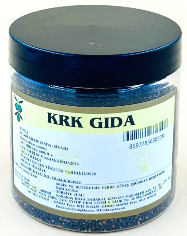 KRK GIDA SİYAH KİNOA 300GR