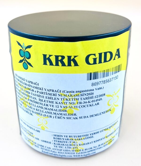 KRK GIDA SİNAMEKİ YAPRAĞI 50GR
