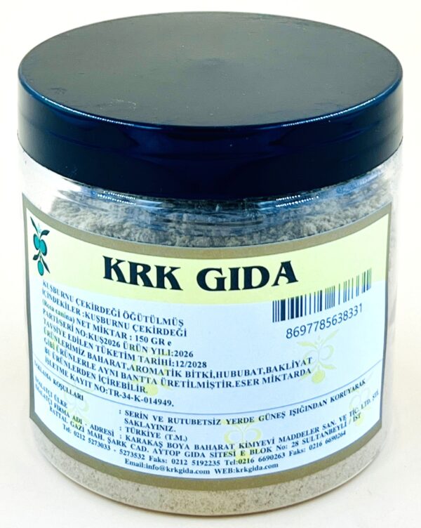 KRK GIDA KUŞBURNU ÇEKİRDEĞİ ÖĞÜTÜLMÜŞ 150GR