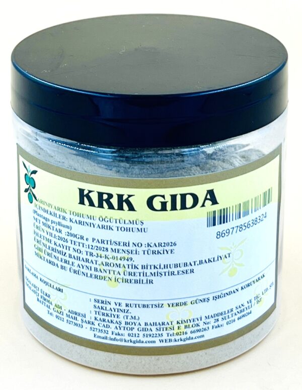 KRK GIDA KARNIYARIK TOHUMU ÖĞÜTÜLMÜŞ 200GR