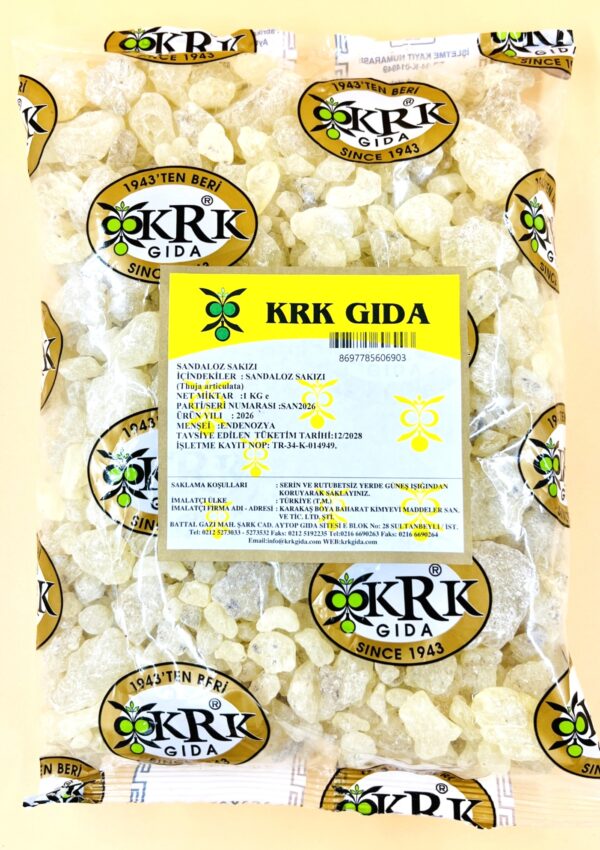 KRK GIDA SANDALOZ SAKIZI