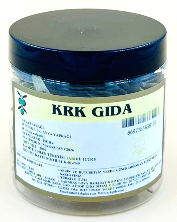 KRK GIDA AYVA YAPRAĞI 25GR