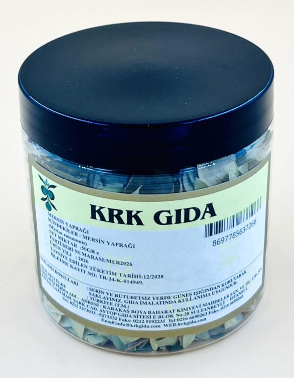 KRK GIDA MERSİN YAPRAĞI 50GR