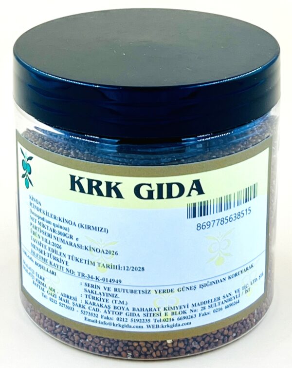 KRK GIDA KIRMIZI KİNOA 300GR