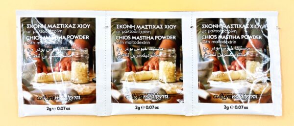 MASTİHA DAMLA SAKIZI TOZU 6 GRAM MALTODEKSTRİNLİ (2GR X 3 ADET)