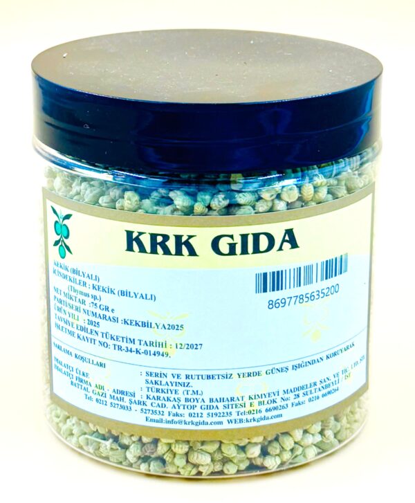 KRK GIDA KEKİK (BİLYALI) 75GR