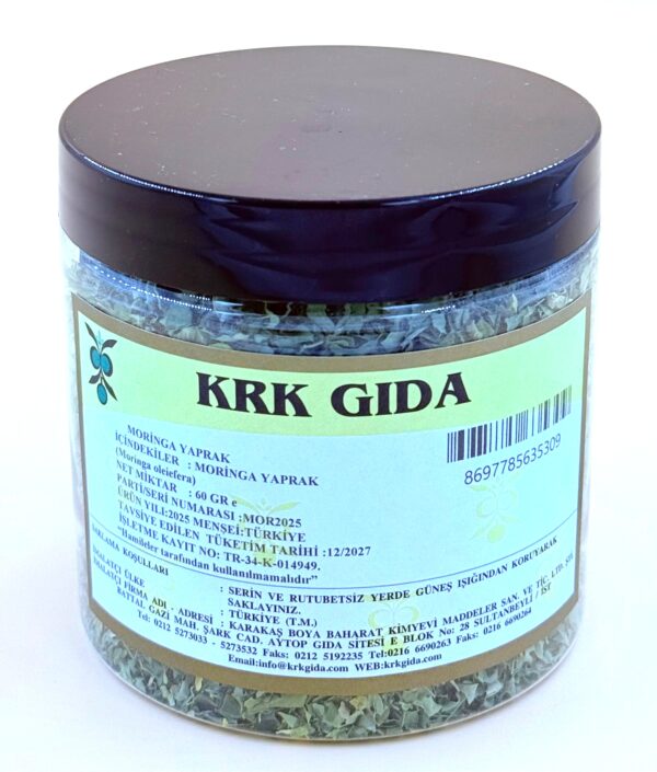 KRK GIDA MORİNGA YAPRAK 60GR