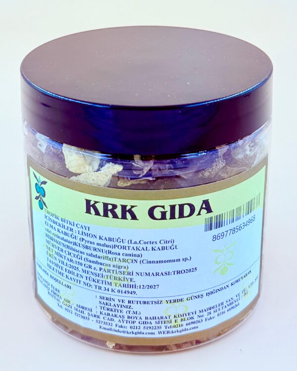 KRK GIDA TROPİK BİTKİ ÇAYI 150GR