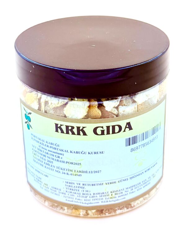 KRK GIDA PORTAKAL KABUĞU KURUSU 150GR