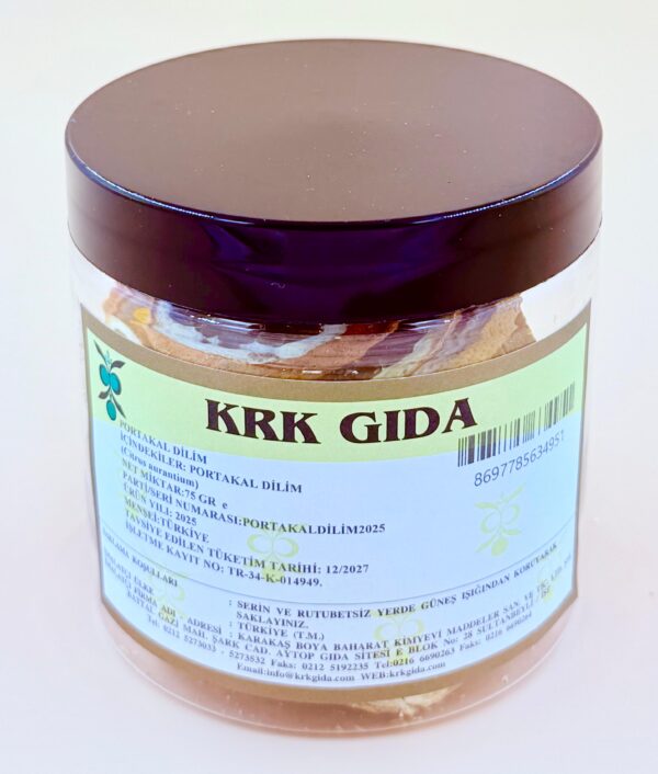 KRK GIDA PORTAKAL DİLİMİ 75GR