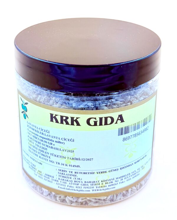 KRK GIDA LAVANTA ÇİÇEĞİ 50GR