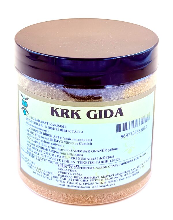 KRK GIDA KAJUN BAHARAT KARIŞIMI 200GR
